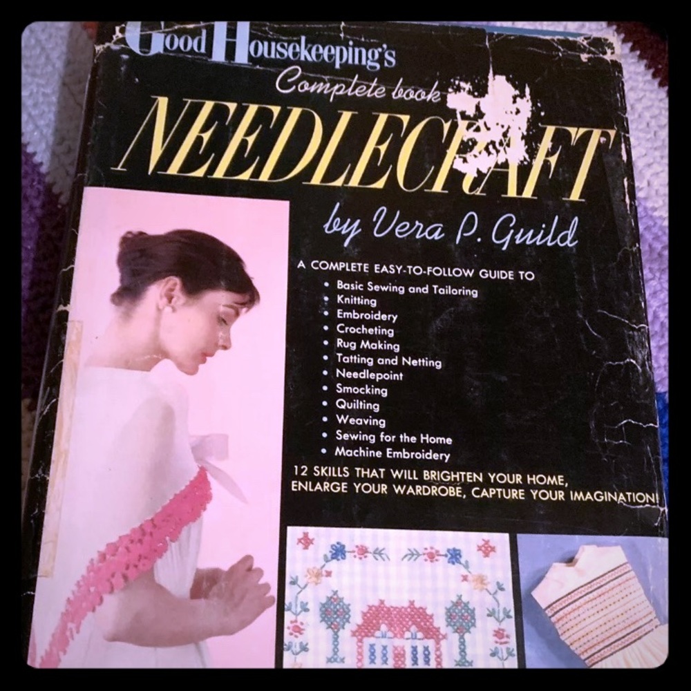 Vintage 1959 Good Housekeeping Needlework Book